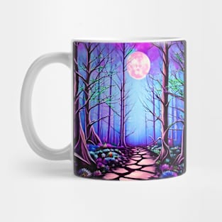 Beautiful Forest Moonlight Mug